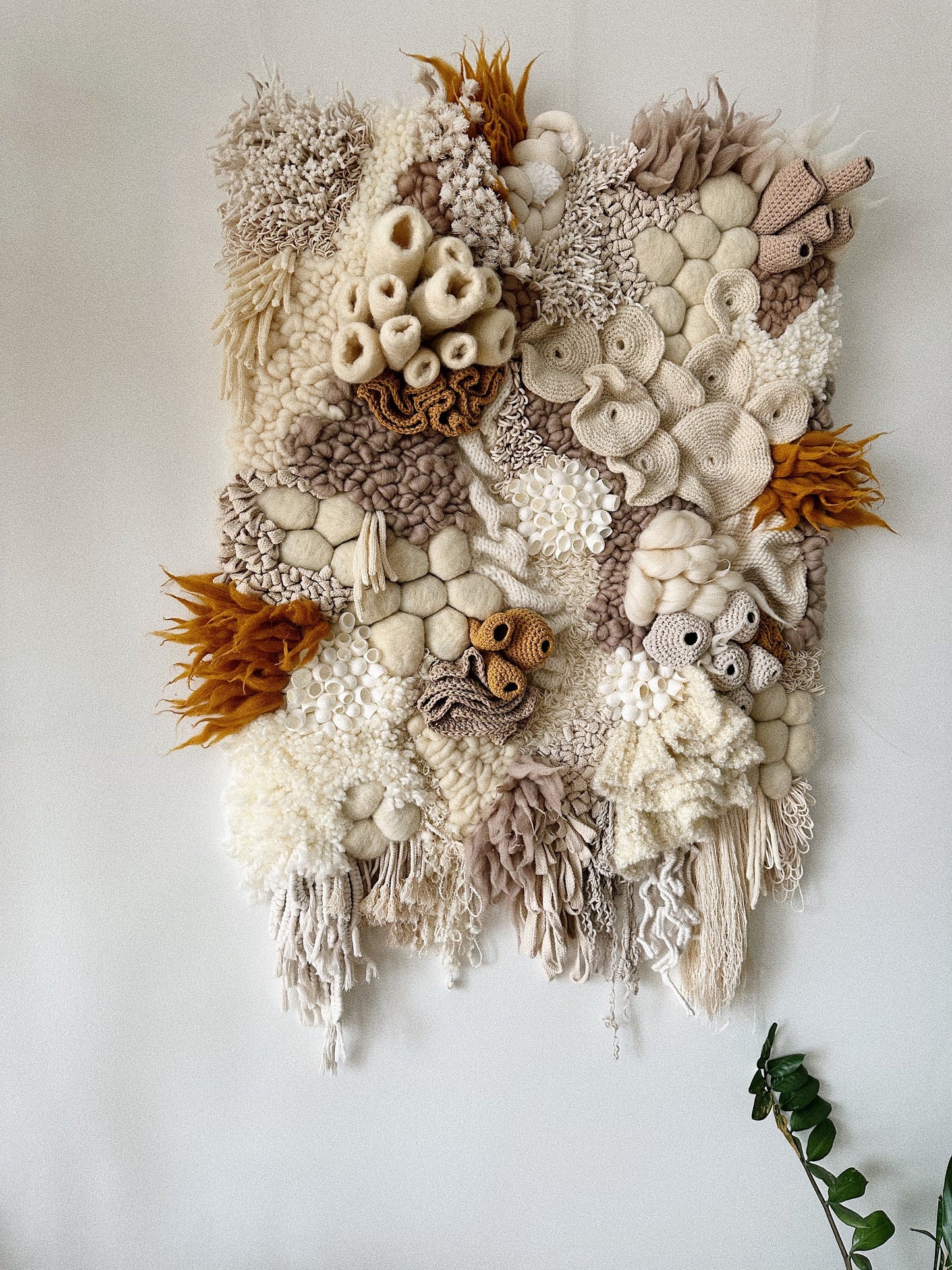 Custom Handwoven Wall Hanging | Textile Art | Fiber Wall Decor