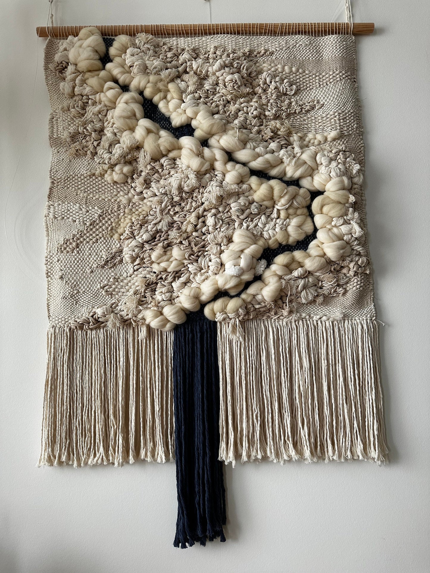 The River | Woven Wall Hanging | Handcrafted Textile Art | Awesome Knots