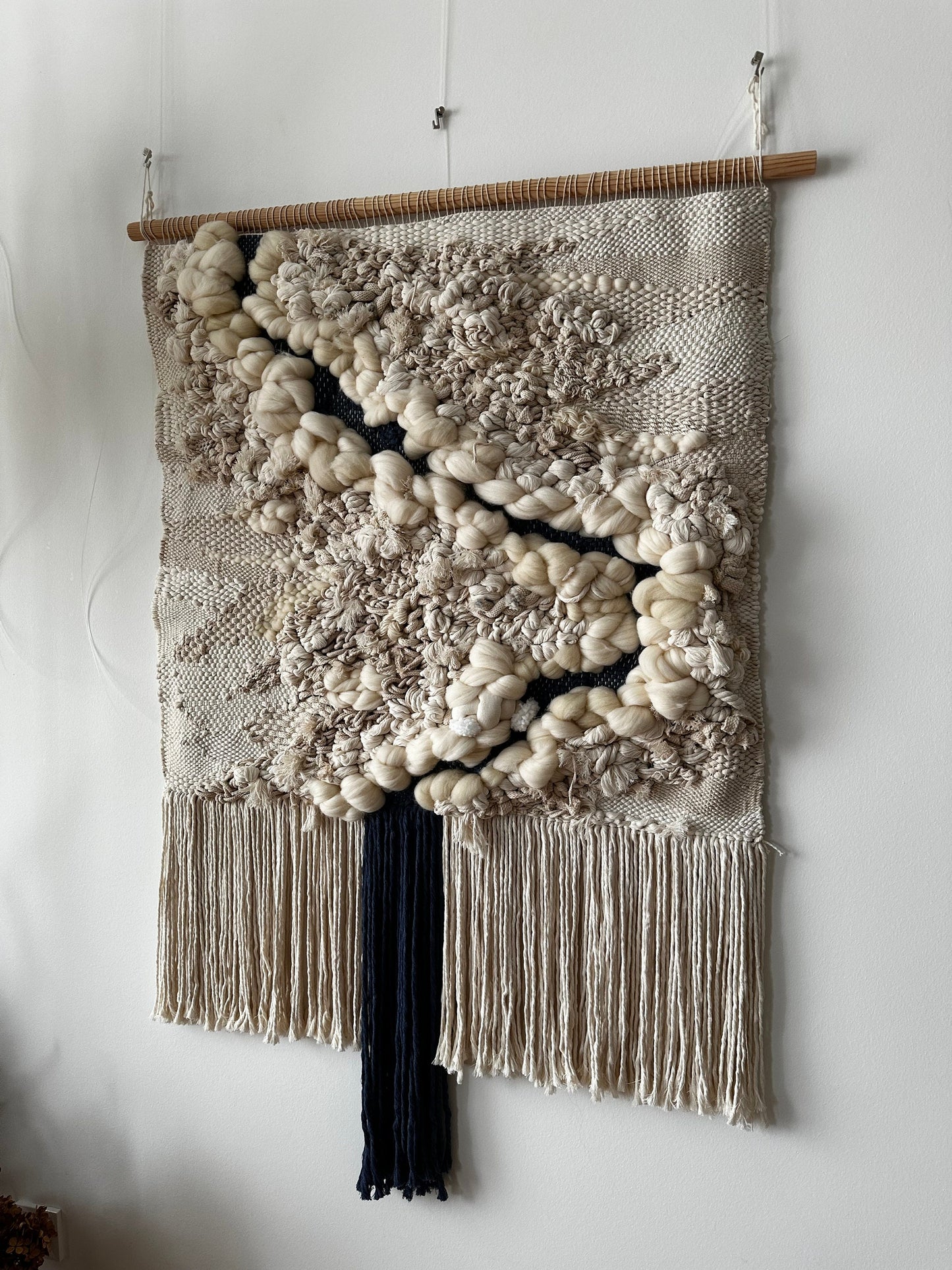 The River | Woven Wall Hanging | Handcrafted Textile Art | Awesome Knots