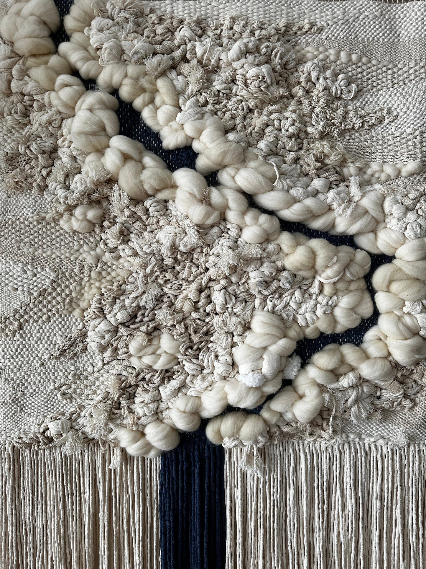 The River | Woven Wall Hanging | Handcrafted Textile Art | Awesome Knots
