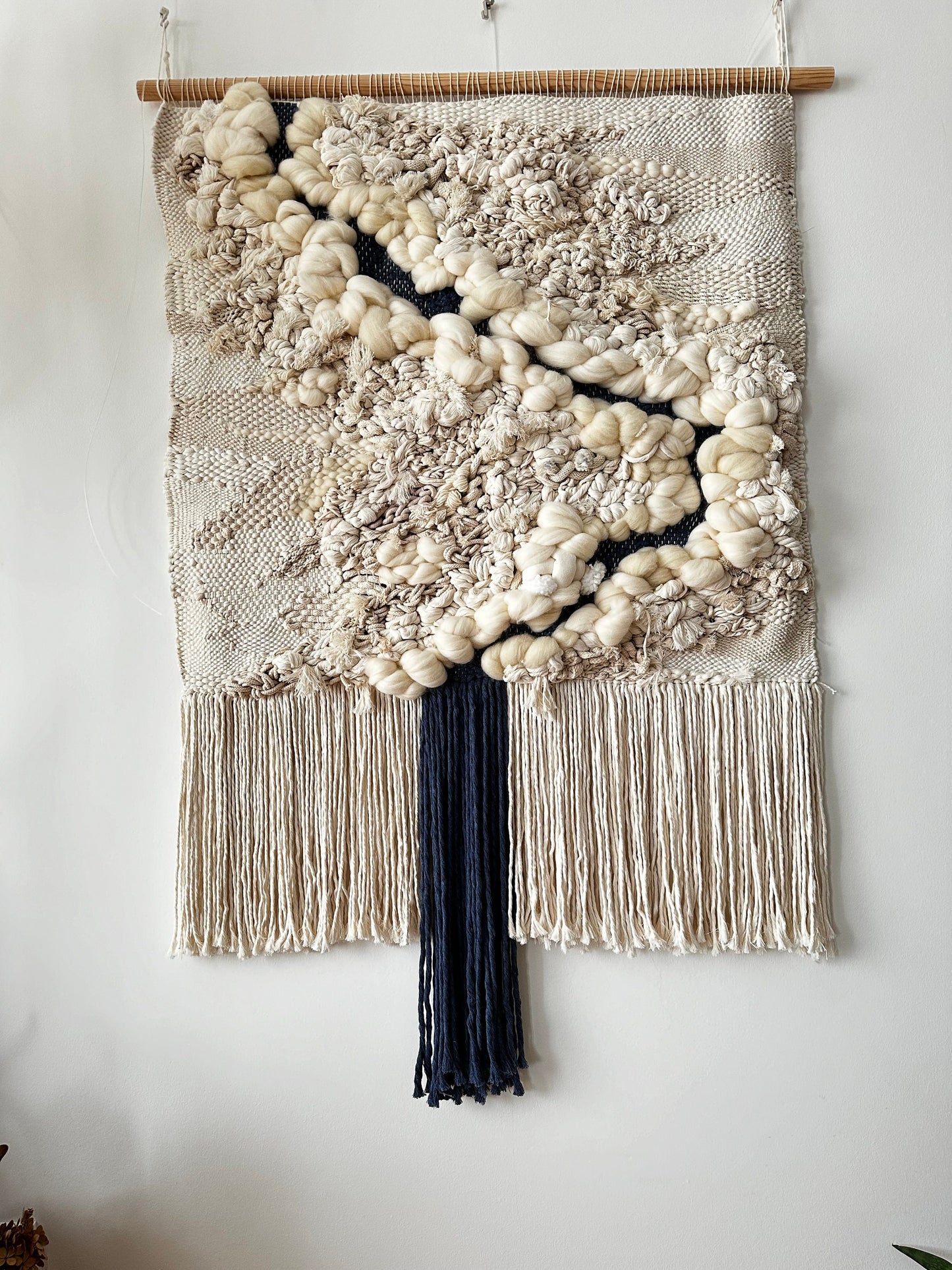 The River | Woven Wall Hanging | Handcrafted Textile Art | Awesome Knots