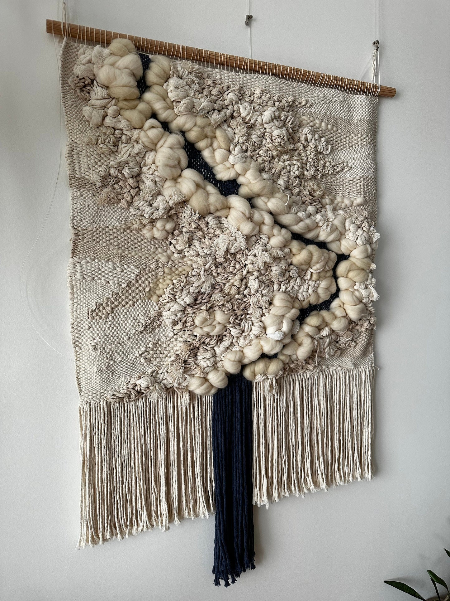 The River | Woven Wall Hanging | Handcrafted Textile Art | Awesome Knots