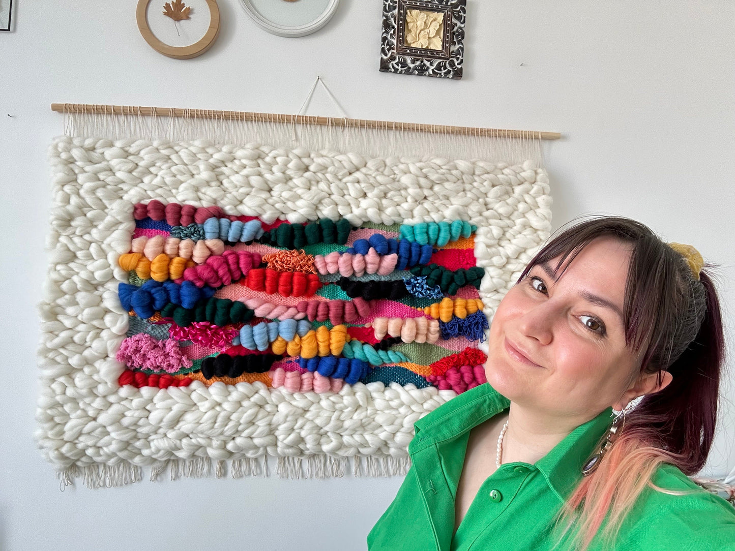 Handwoven Wall Hanging | Textile Art | Awesome Knots