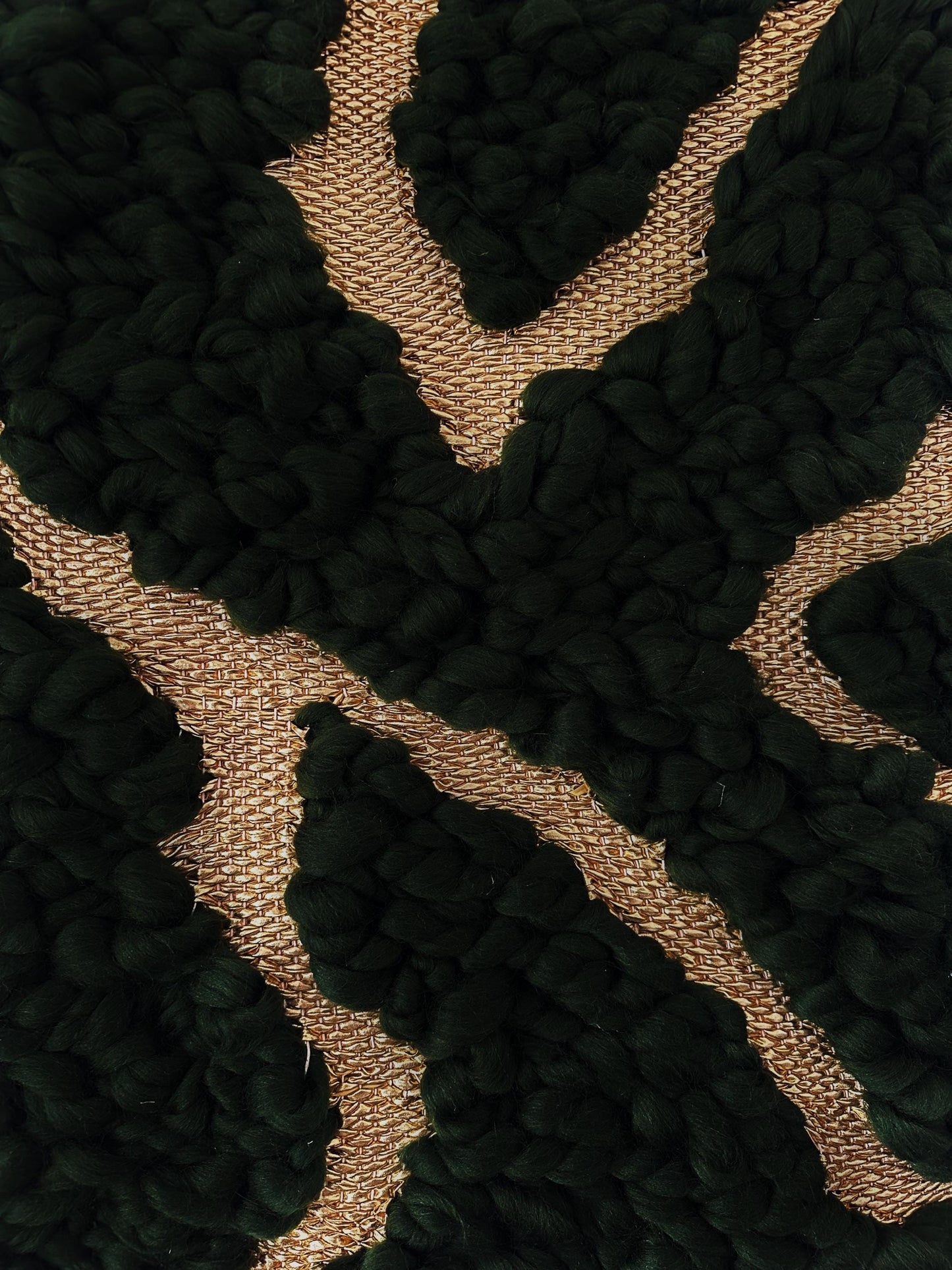Broken Beauty – Kintsugi Inspired Woven Wall Tapestry