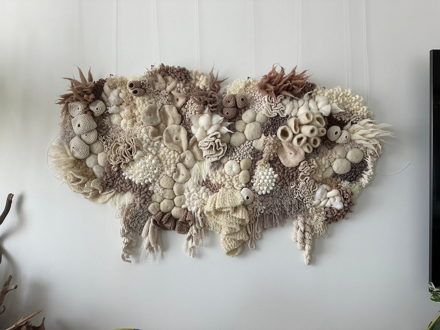 Large Custom Wall Hanging | Handwoven Fiber Art | Statement Textile Decor