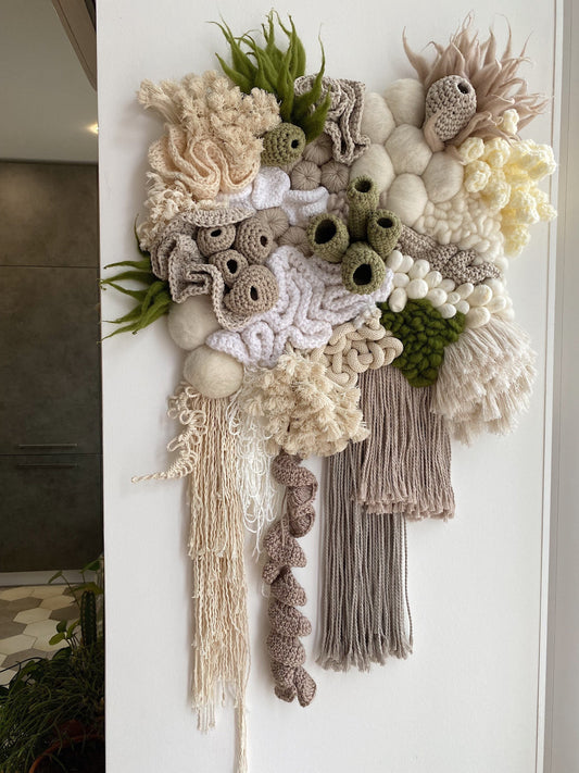 Custom Woven Wall Hanging | Handmade Fiber Art | Textile Wall Decor