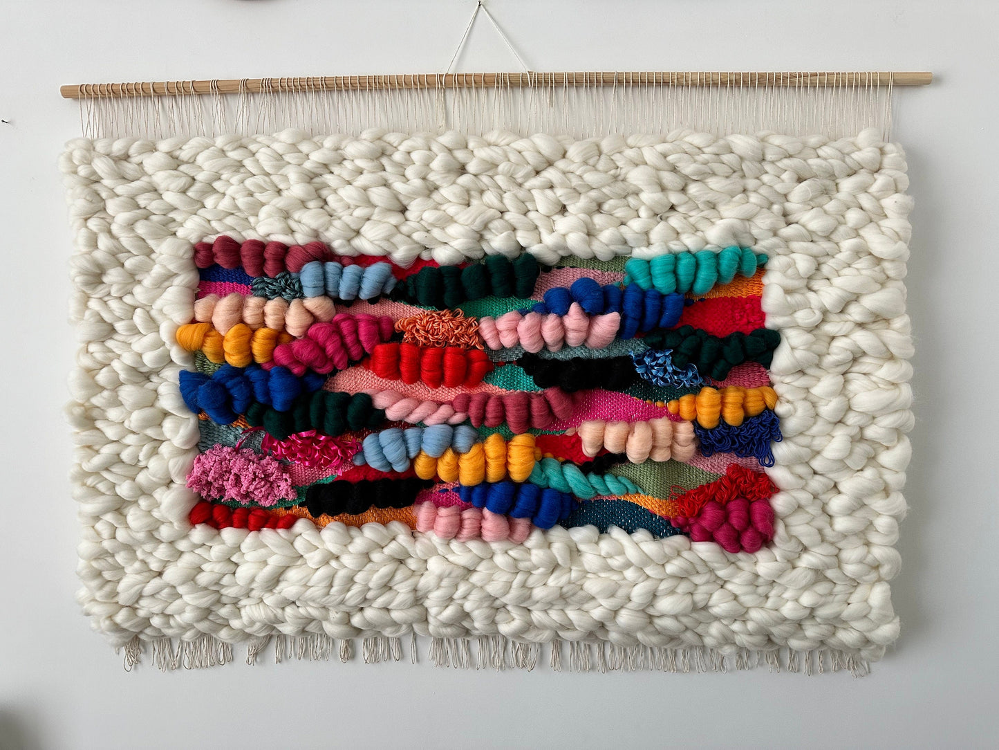 Handwoven Wall Hanging | Textile Art | Awesome Knots