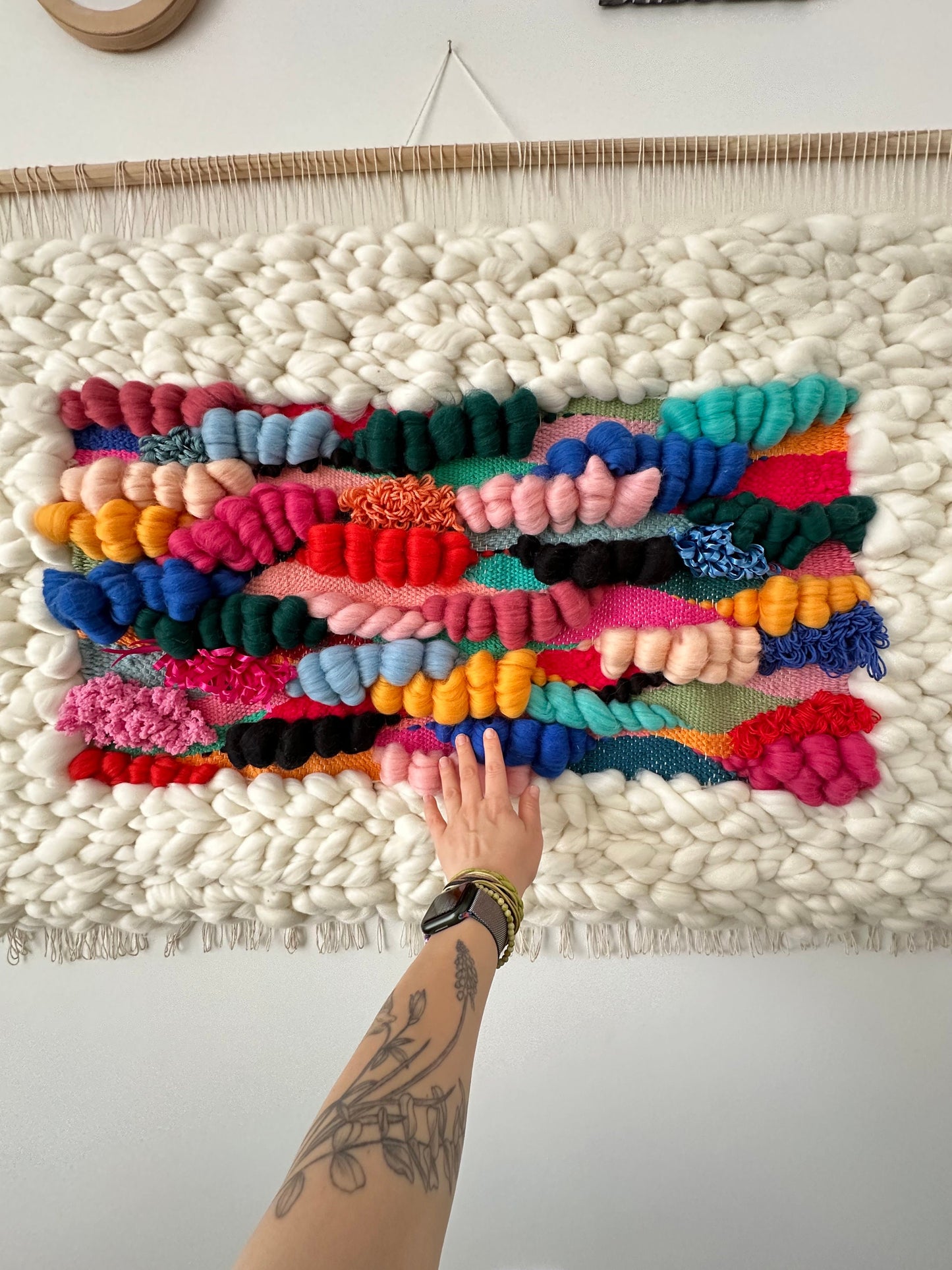Handwoven Wall Hanging | Textile Art | Awesome Knots
