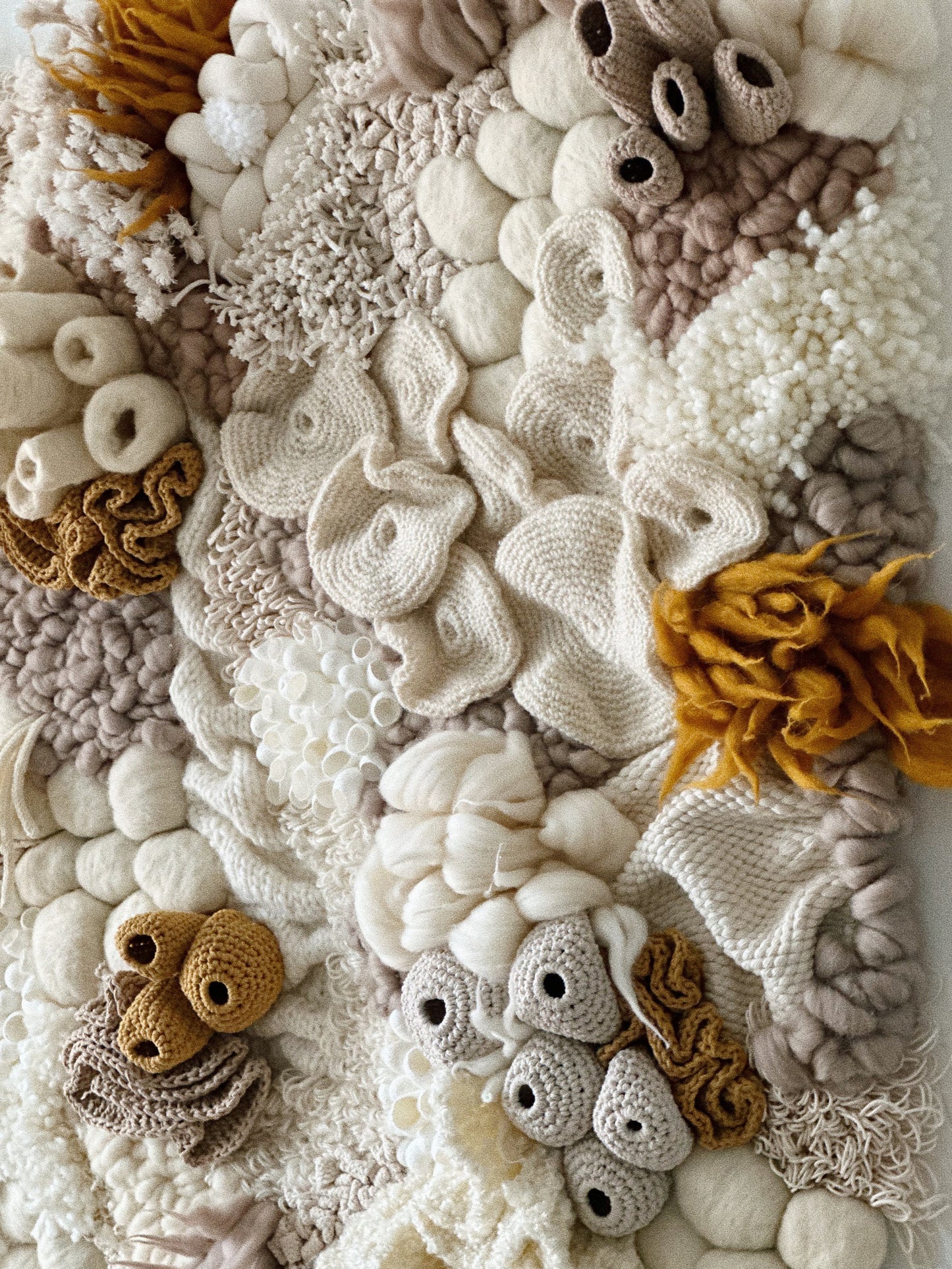 Coral Reeg Wall Hanging | Textile Art | Awesome Knots