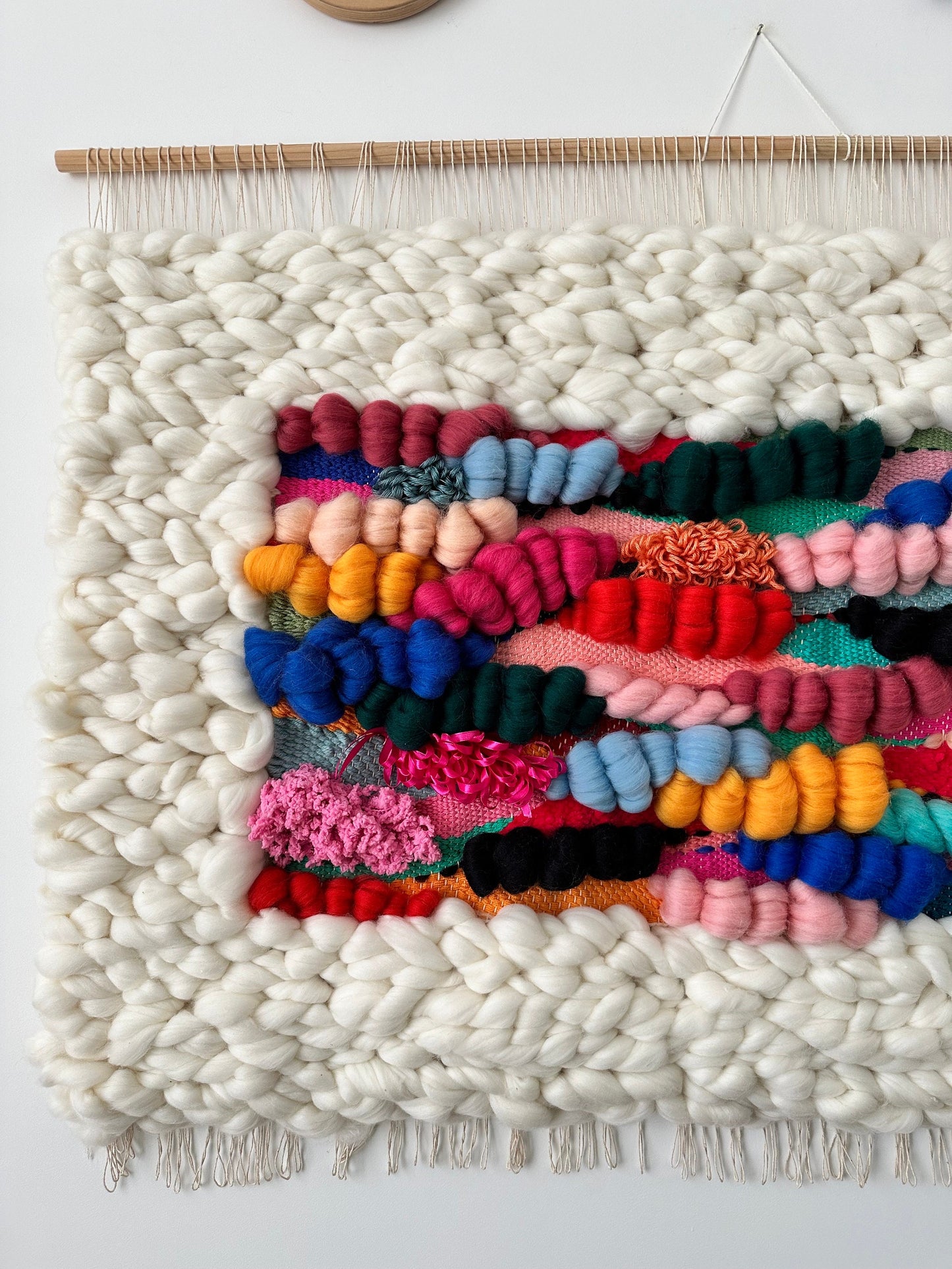 Handwoven Wall Hanging | Textile Art | Awesome Knots
