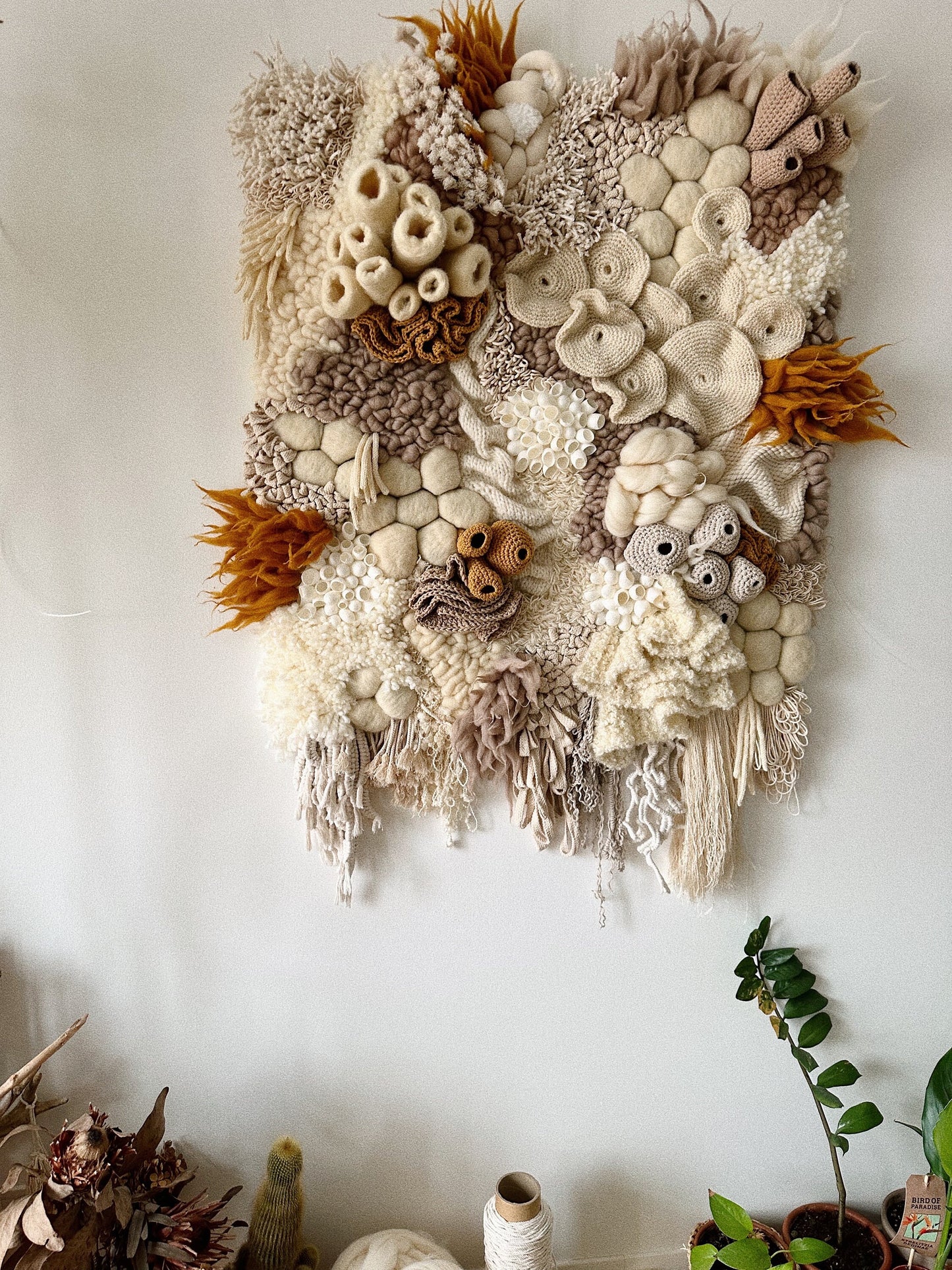 Custom Handwoven Wall Hanging | Textile Art | Fiber Wall Decor